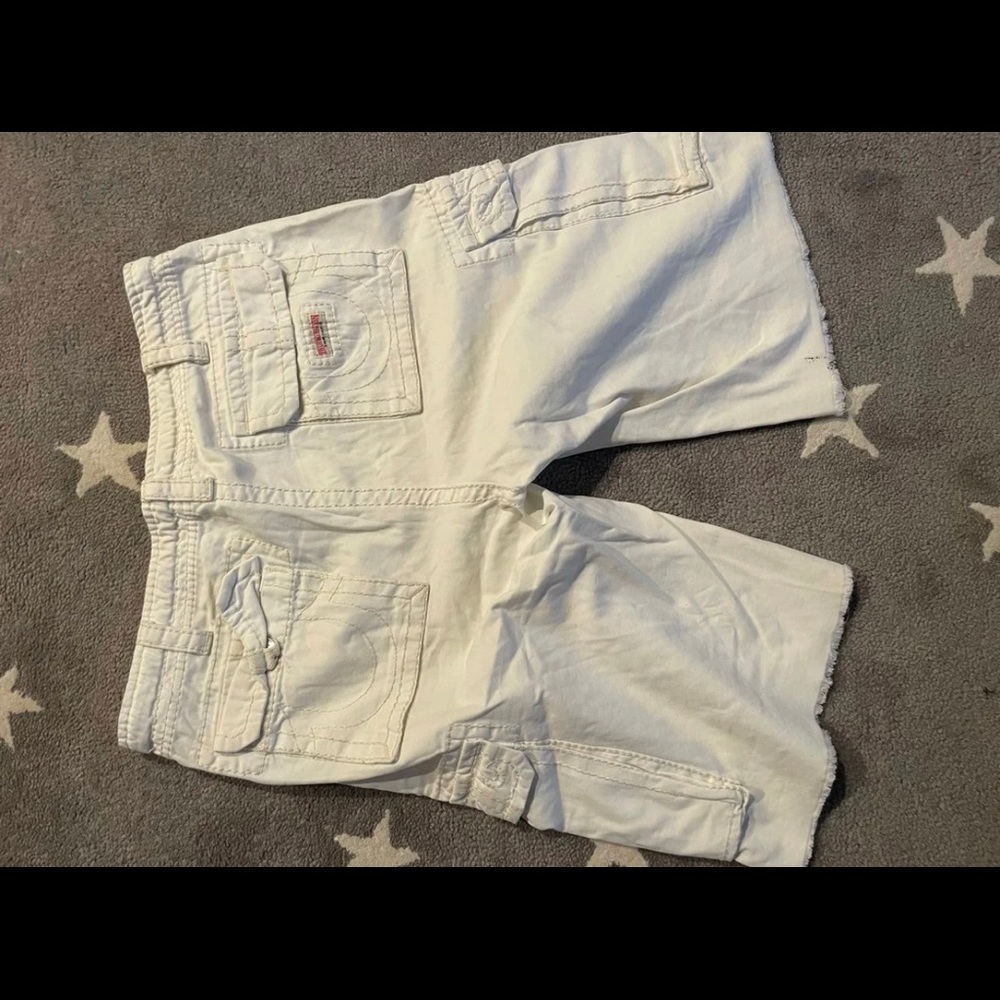 Authentic true religion shorts with drawstring size 32